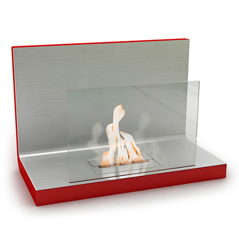 Wandmontierter Ethanol-Kamin - Rooib