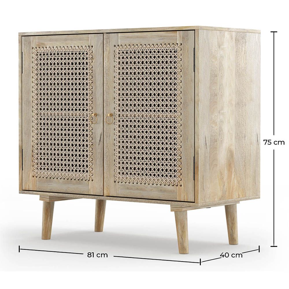 Holz-Sideboard - Boho-Bali-Design - Orta