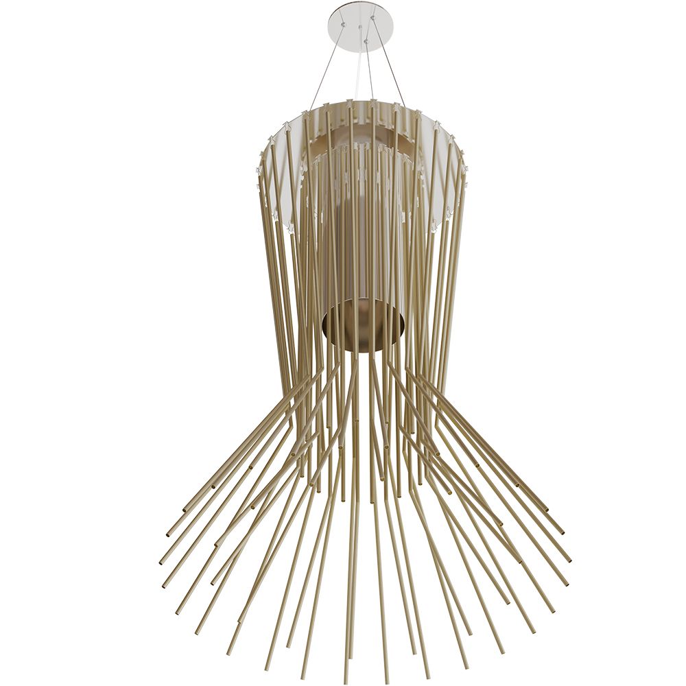 Deckenlampe in Gold - Design-Pendelleuchte - Cosmo